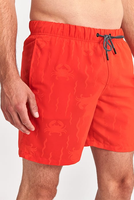 MEN SWIMSHORT MAGIC CRAB TROPIC RED 5
