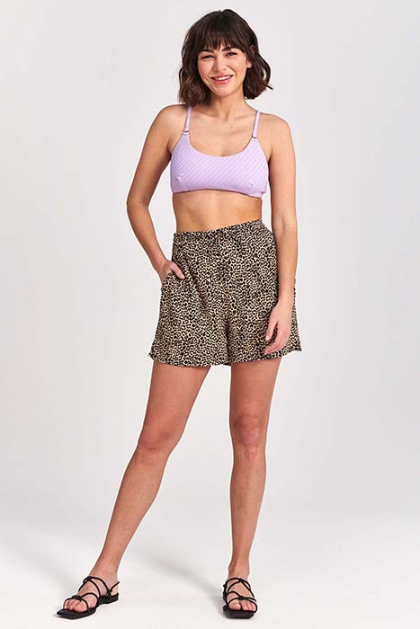 LADIES LOU BIKINI SET IBIZA WAVES STRUCTURE LAVENDER PURPLE 4