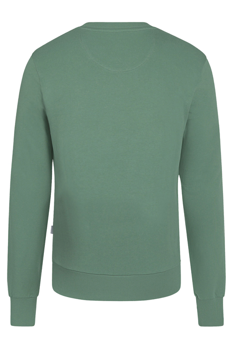 C- NECK SWEATSHIRT GREEN 2