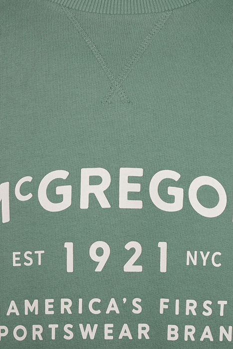 C- NECK SWEATSHIRT GREEN 3