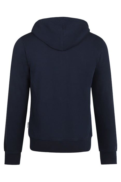 ESSENTIAL HOODED ZIP THRU NAVY 2