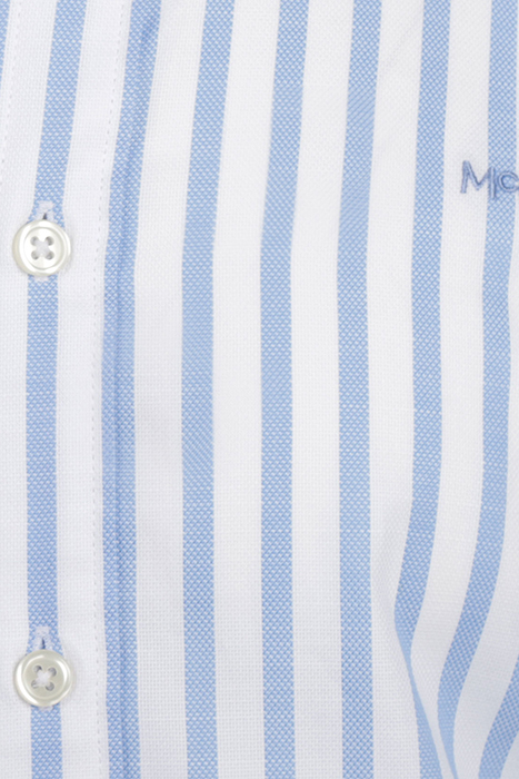 DOBBY BOLD STRIPE SHIRT L/S RF MEDIUM BLUE 5