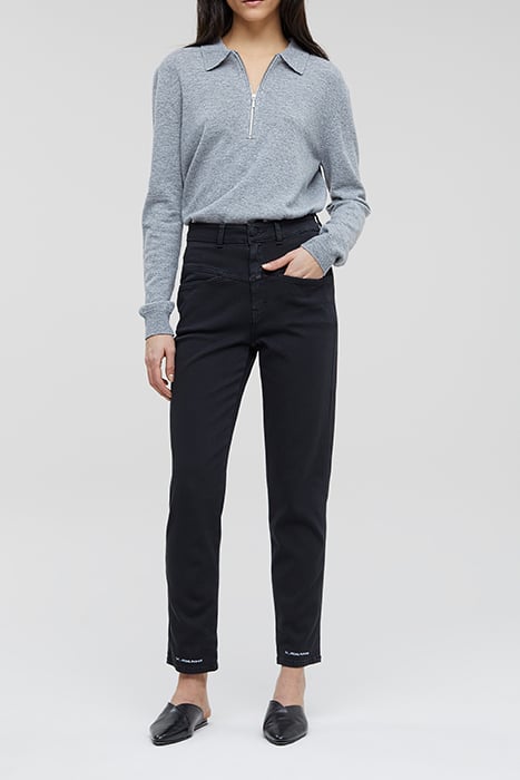 WOMEN PEDAL PUSHER PANTS BLACK 3