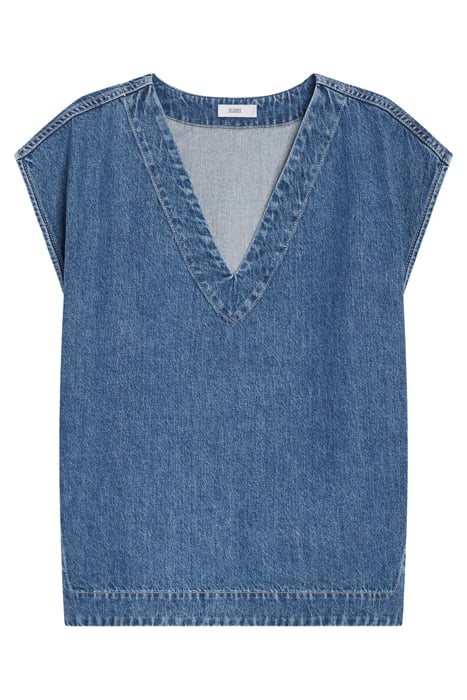 WOMEN DENIM PULLUNDER MID BLUE 6