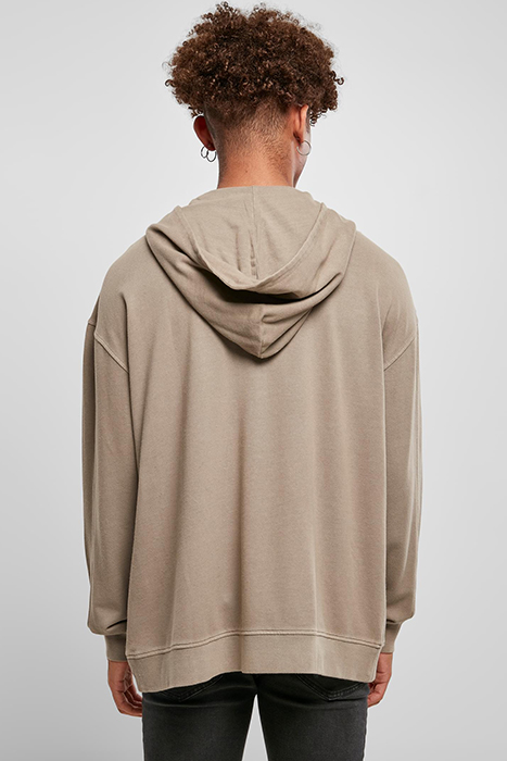 OVERDYED CAMP HOODY DARKKHAKI 3