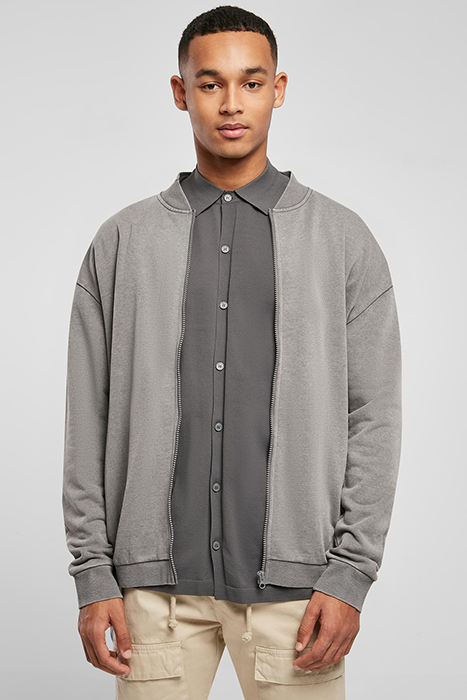 WASHED SWEAT BOMBER DARKSHADOW 2