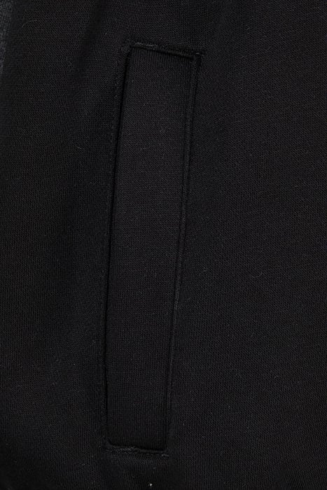 CUT ON SLEEVE HOODY BLACK/CHARCOAL 9