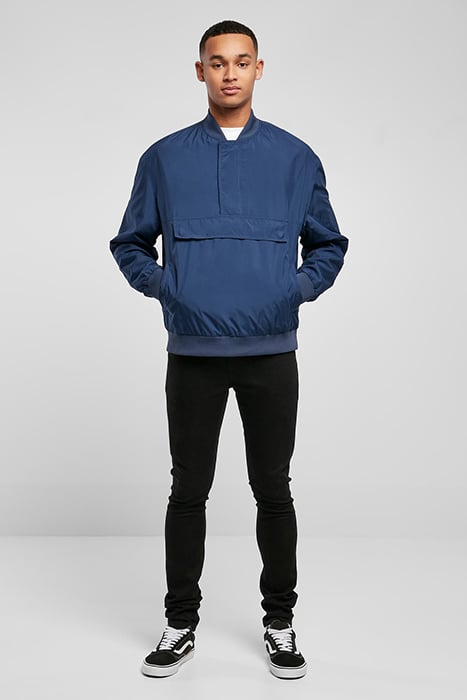 PULLOVER BOMBER JACKET DARKBLUE 4
