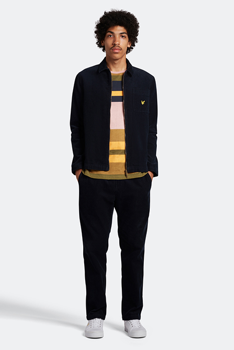 CORD OVERSHIRT Z271 DARK NAVY 3