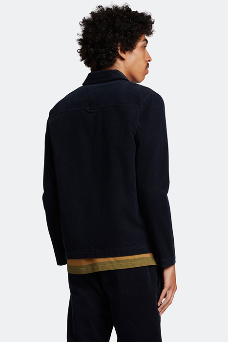 CORD OVERSHIRT Z271 DARK NAVY 2