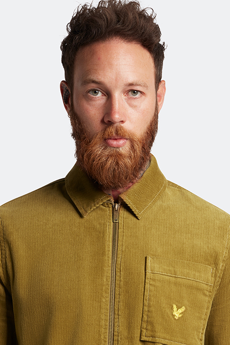 CORD OVERSHIRT W738 HARNESS BROWN 4