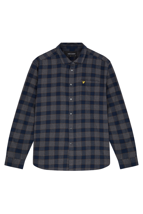 CHECK OVERSHIRT Z271 DARK NAVY 5
