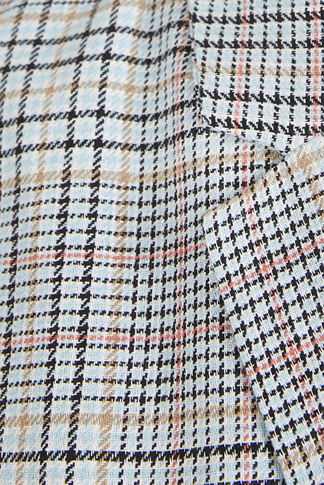 COMFORT FIT BLAZER SLIT SLEEVE BLUE 5