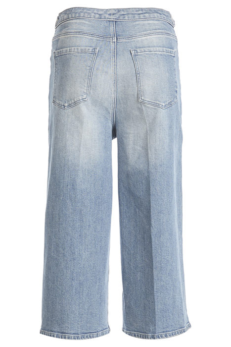 MID HIGH WAIST MIDCALF LARGE DENIM 6