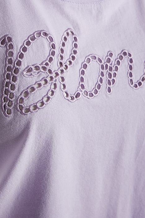 CREW NECK TEE SS + DECO PURPLE 3