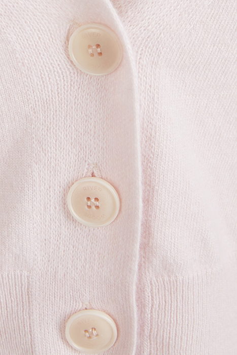 BASIC V-NECK CARDI LS PINK 4