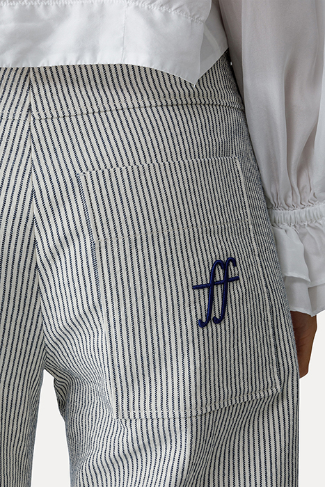 DÉLAVÉ INDACO STRIPE PANTS STRIPE 5