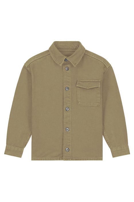 JACKSON DENIM SHIRT ARMY GREEN 1