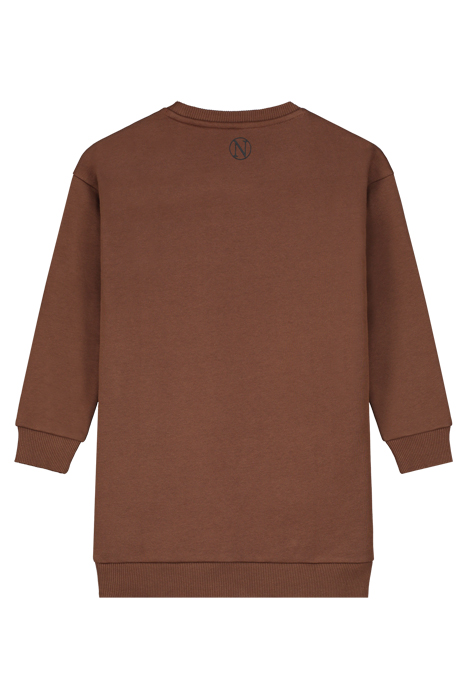 VIDA SWEATDRESS DARK BROWN 2