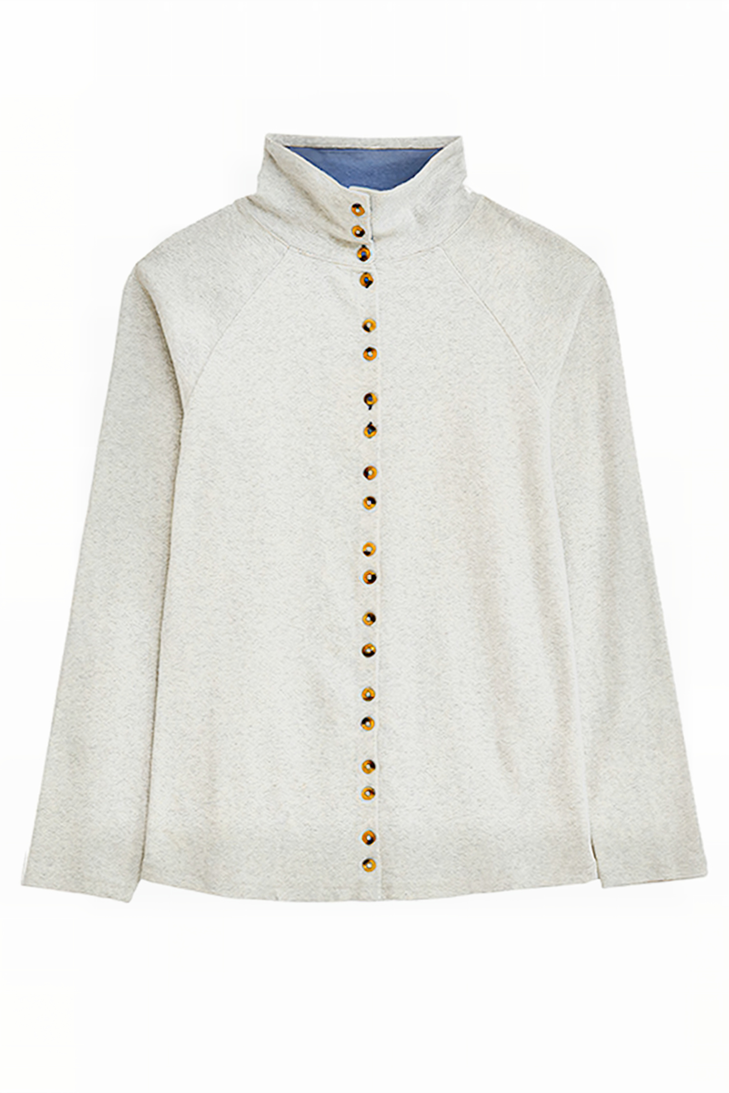 BILLY BUTTON THROUGH ROLL NECK GREY MARL 1