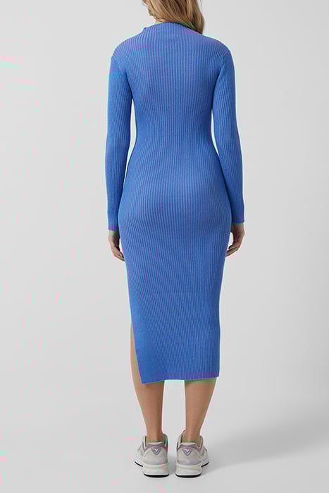 MATHILDA KNIT CUT OUT DRESS ULTRAMAR-PARADI BLUE 4