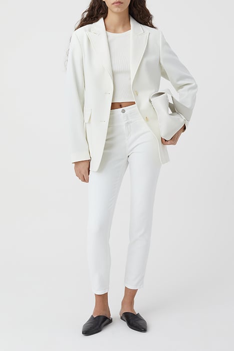 WOMEN SKINNY PUSHER JEANS WHITE 5