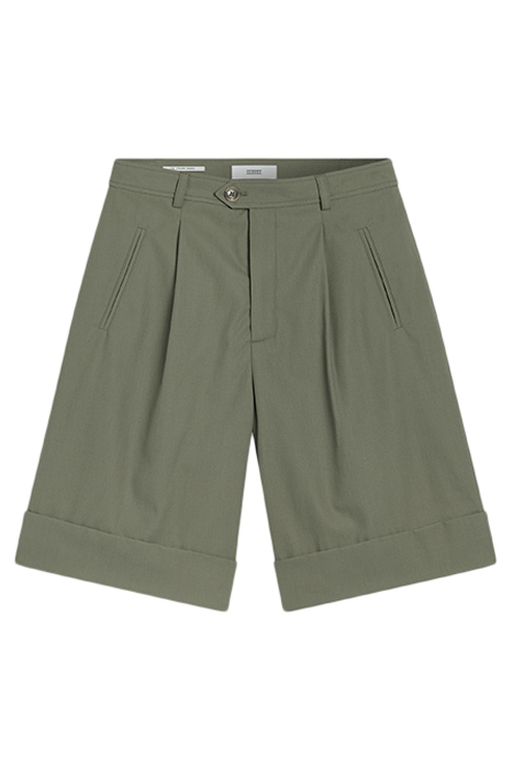 WOMEN SHORTS WITH TURN-UP DRIED BASIL 5