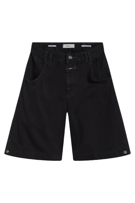 WOMEN WIDE LEG SHORTS BLACK 10