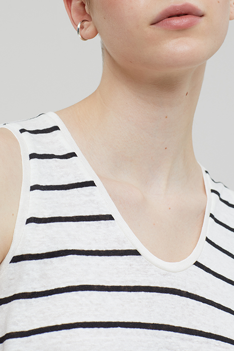 WOMEN A-SHAPED TANKTOP BLACK 4