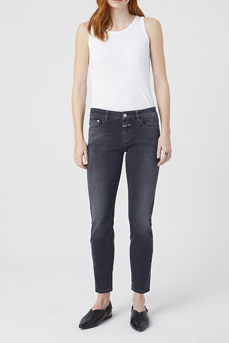 WOMEN BAKER JEANS DARK GREY 4