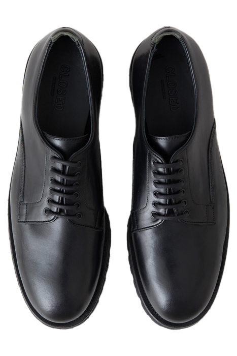 MEN DERBY SHOES BLACK 3