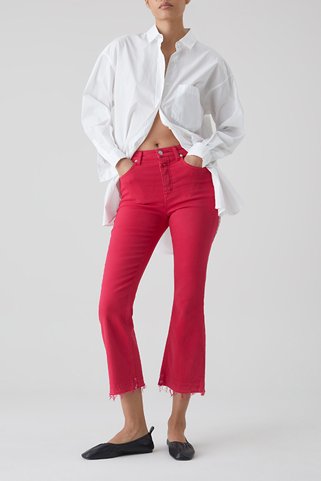 WOMEN HI-SUN JEANS RASPERRY PINK 4