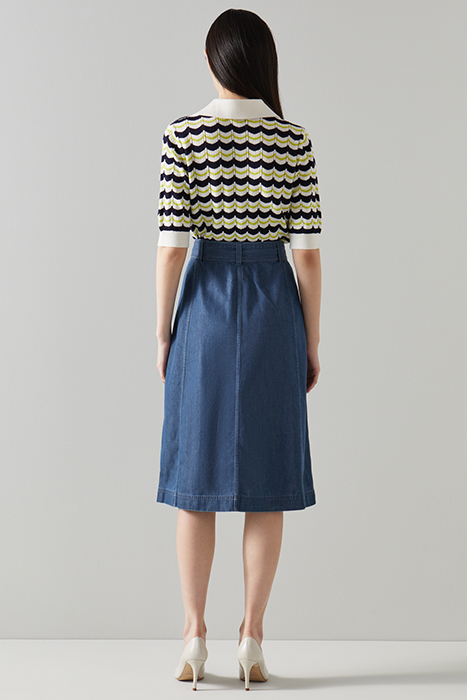 ODA DENIM SKIRT DENIM 2