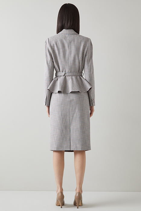 MAREN MIDI SKIRT CREAM CHECK 2