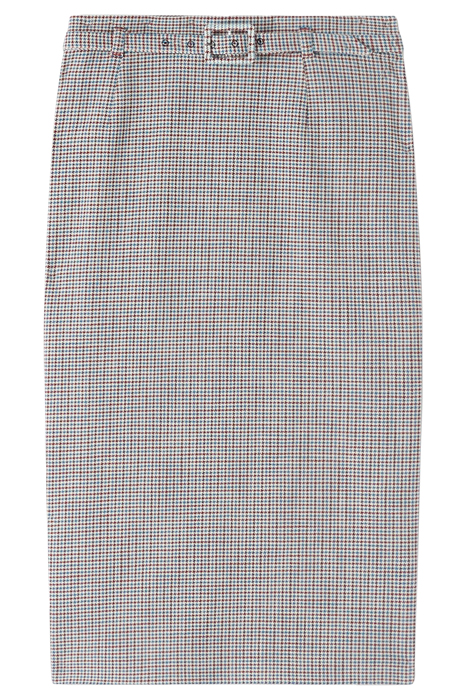 MAREN MIDI SKIRT CREAM CHECK 5