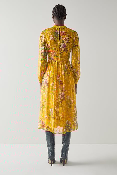 LEANDRA MIDI DRESS MULTICOLOR 2