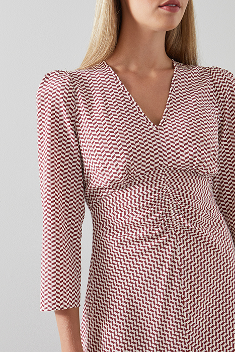 GABRIELLE MIDI DRESS MULTICOLOR 4