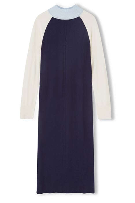 BERGEN MIDI DRESS BLUE MULTICOLOR 4