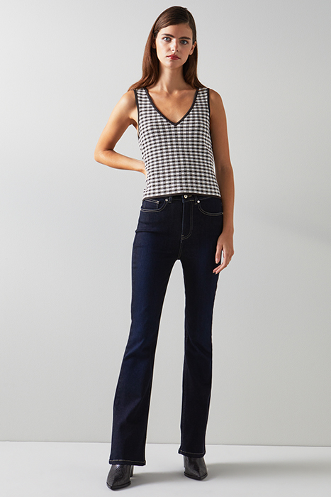 JASMINE TANKS & CAMI BLACK/CREAM 3