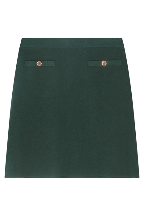 PARIS MINI SKIRT DARK GREEN 4