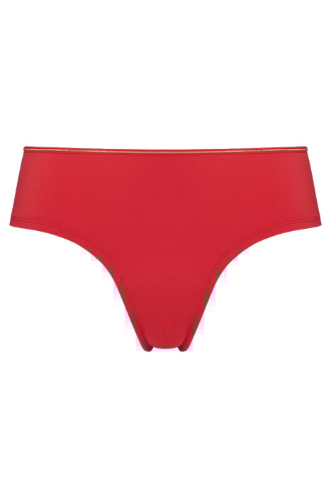 DAME DE PARIS POMEGRANATE AND GOLD BRAZILIAN BRIEFS 3