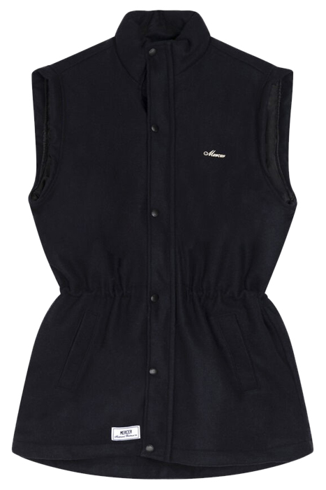 Mercer Amsterdam The Mercer Bodywarmer - Unisex Navy Maat: M | Gilets Outlet | Unisex | Zwart