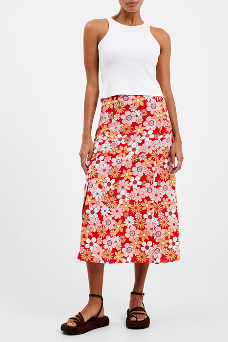 SPLIT PRINT FLORAL BLUSH 2