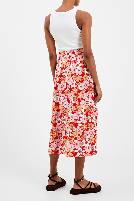 SPLIT PRINT FLORAL BLUSH 3