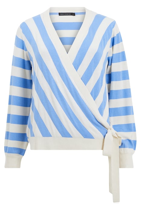 CORE WRAP STRIPE CORNFLOWER / ECRU 5