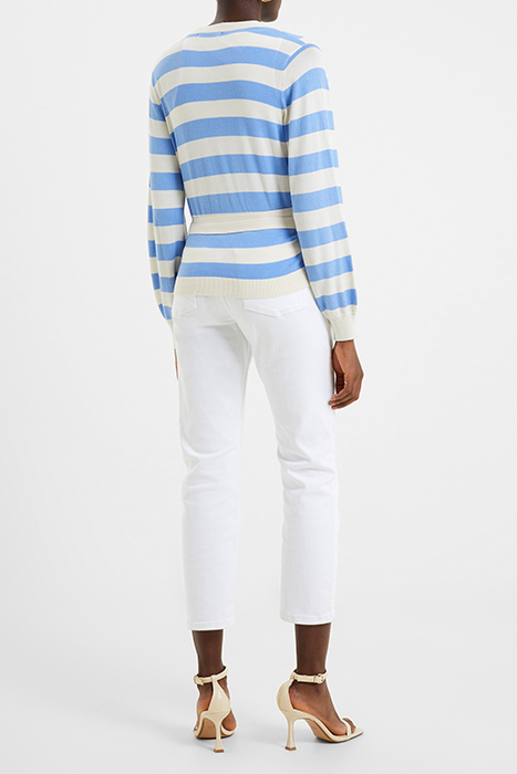 CORE WRAP STRIPE CORNFLOWER / ECRU 3