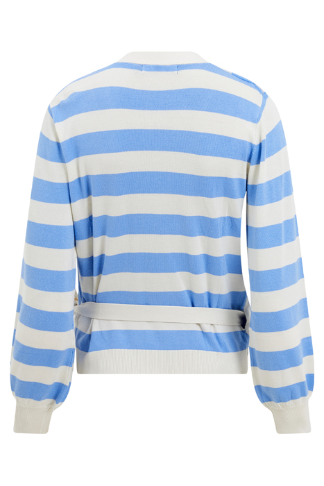 CORE WRAP STRIPE CORNFLOWER / ECRU 6