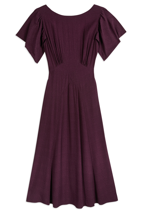 TULIPI PANELLED MIDI TEA DRESS DP-PURPLE 4