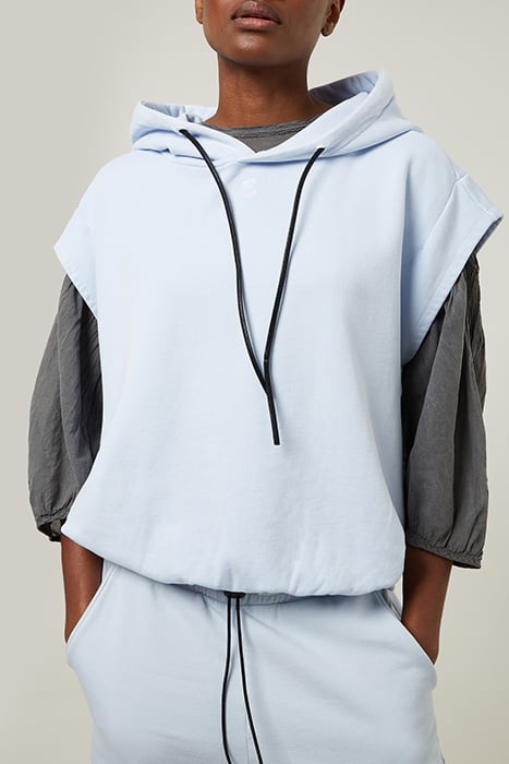 OVERSIZED HOODIE ICE BLUE 1