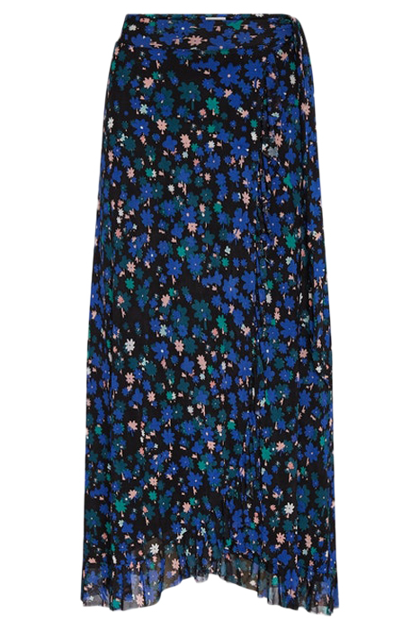 BOBO FRILL SKIRT BLACK/MINT 4